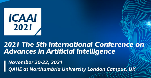 2021 The 5th International Conference on Advances in Artificial Intelligence (ICAAI 2021), London, United Kingdom