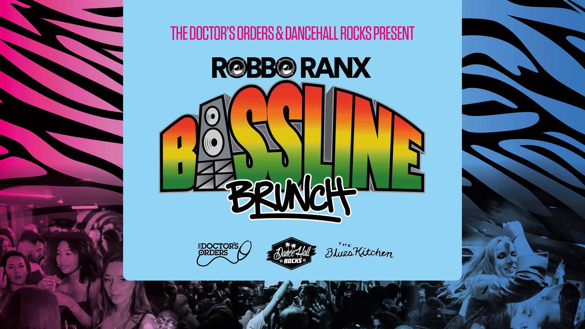TDO and Dancehall Rocks present: Robbo Ranx’s Bassline Brunch, London, England, United Kingdom