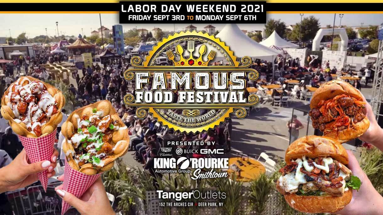 Famous Food Festival "Taste the World" Long Island, NY - 2021, Deer Park, New York, United States