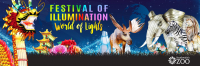 Festival of Illumination World of Lights at Southwick's Zoo