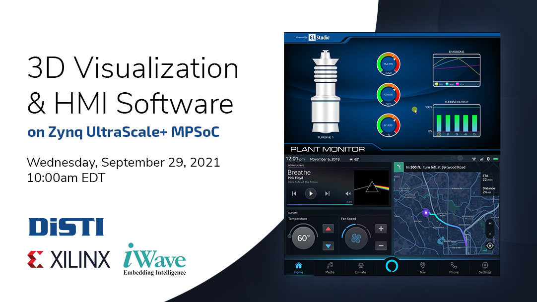 3D Visualization and HMI Software on Zynq UltraScale+ MPSoC, Orlando, Florida, United States