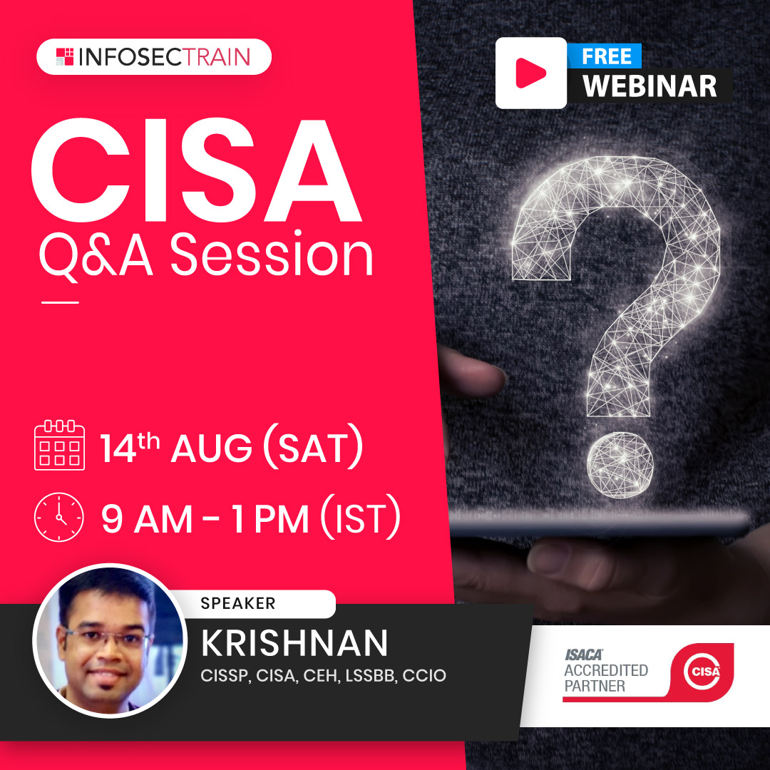 LIVE EVENT CISA Q&A Session with Krishnan, Central Delhi, Delhi, India