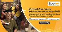 ELAN's Virtual Overseas Education Loan Fair- August 2021