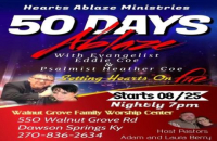 50 Days Ablaze Revival with HEARTS ABLAZE MINISTRIES