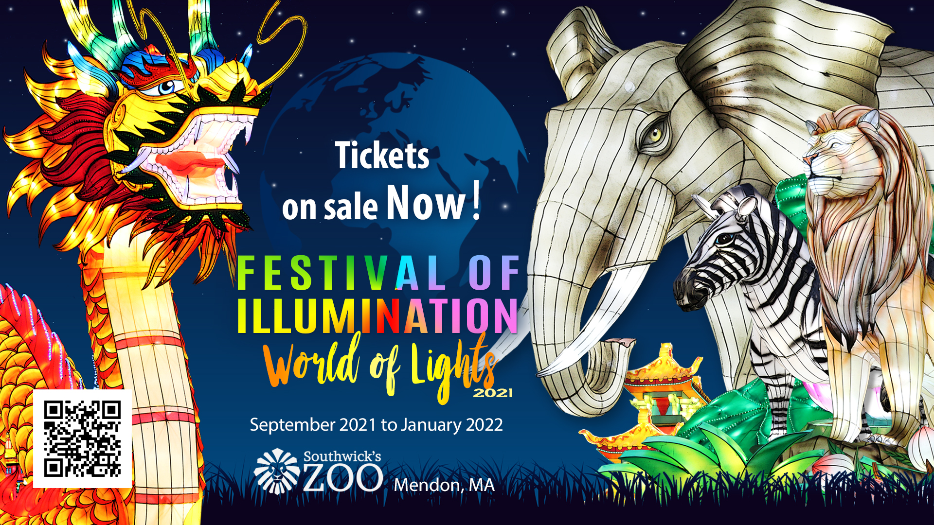 Festival of Illumination World of Lights, Worcester, Massachusetts, United States