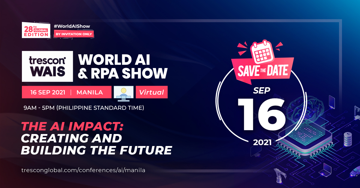 World AI & RPA Summit - Manila 2021, Philippines