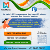 Workshop on Financial Independence for women