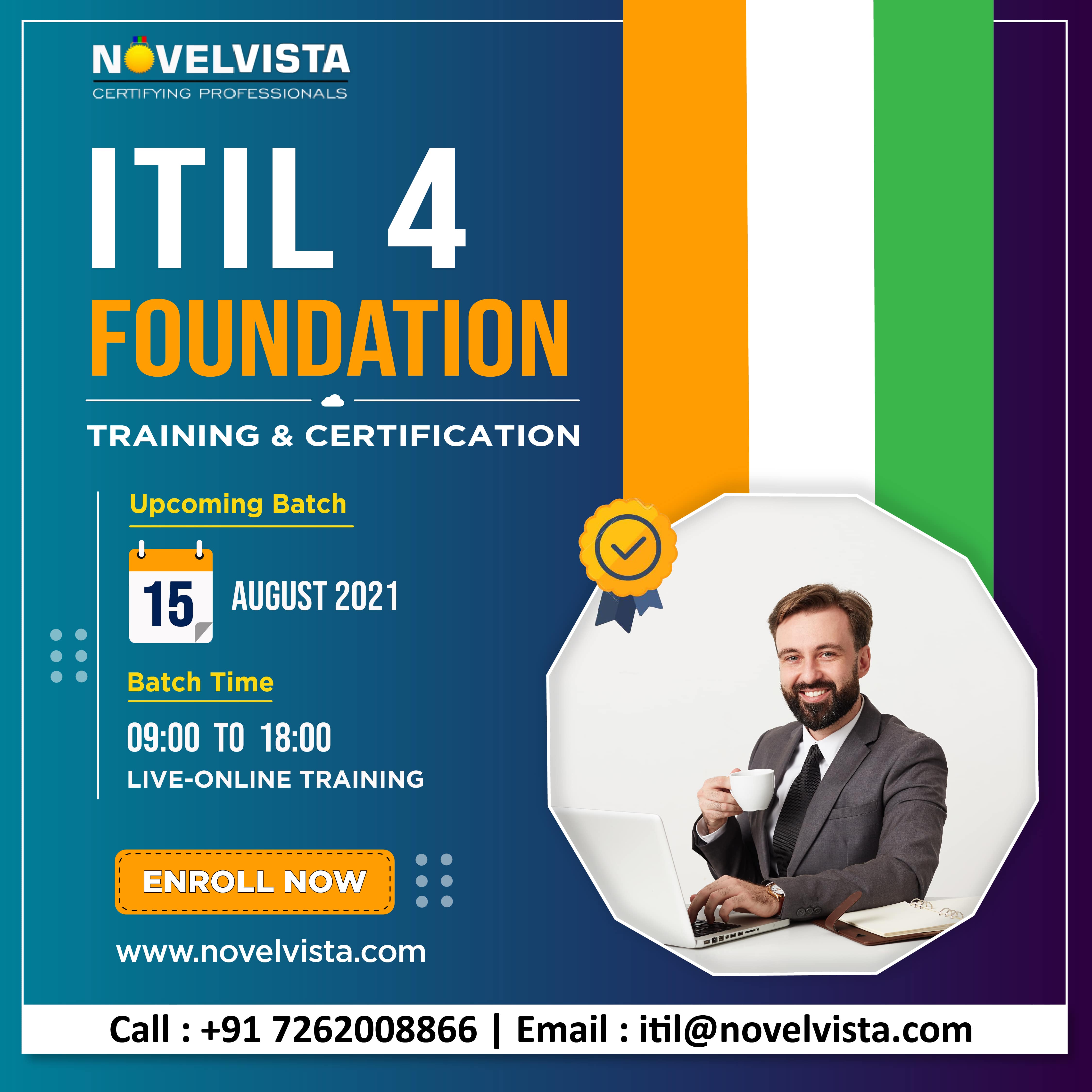 ITIL 4 Foundation Certification Training Program-Register Now., Bangalore, Karnataka, India