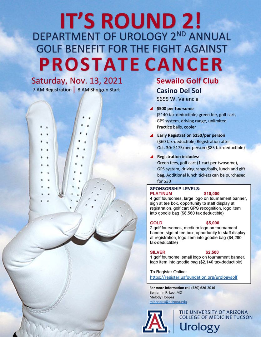 Fight Against Prostate Cancer Golf Benefit, Tucson, Arizona, United States