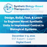 Synthetic Biology-Based Therapeutics Summit