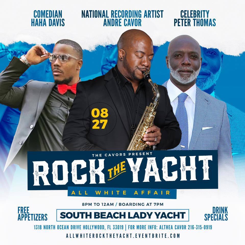 Rock The Yacht All White Smooth Jazz and Line Dance Cruise, Hollywood, Florida, United States