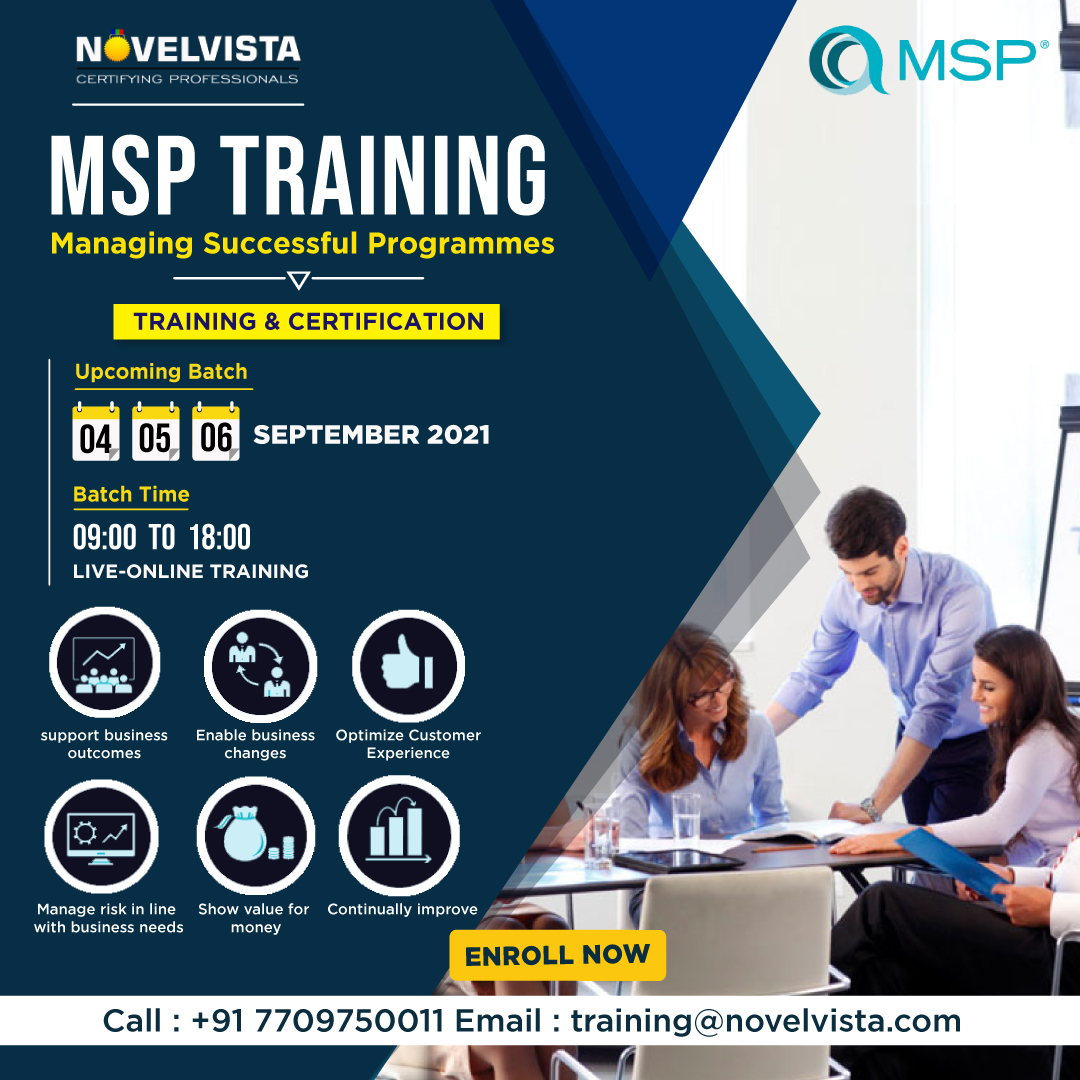 Register Now For MSP® Foundation and Practitioner Training Certification Program., Pune, Maharashtra, India