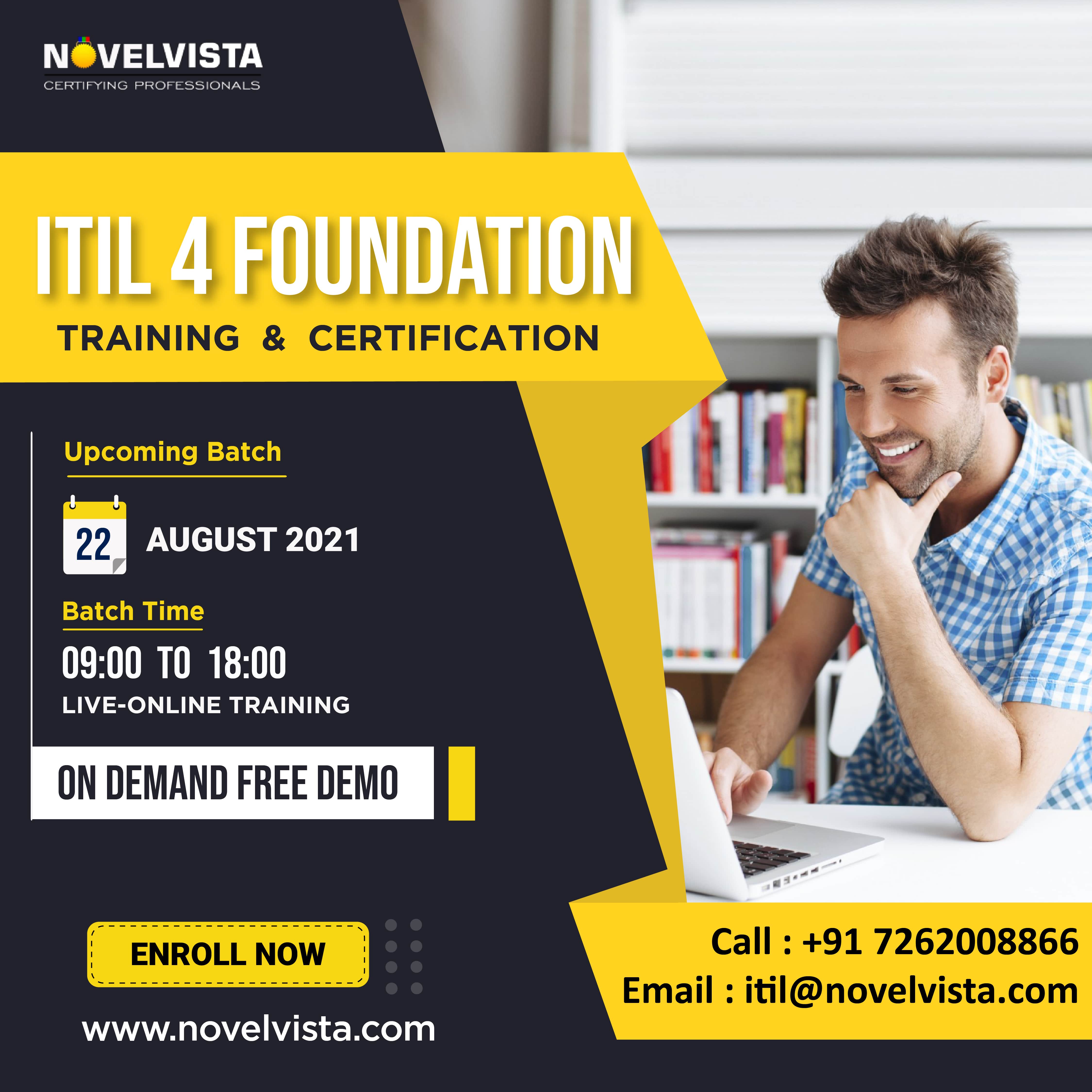 Register Now For ITIL 4 Foundation Certification Training Program., Mumbai, Maharashtra, India
