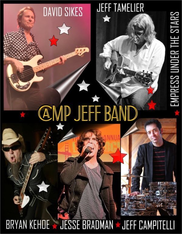 Music at the Mansion - Camp Jeff Band, San Rafael, California, United States