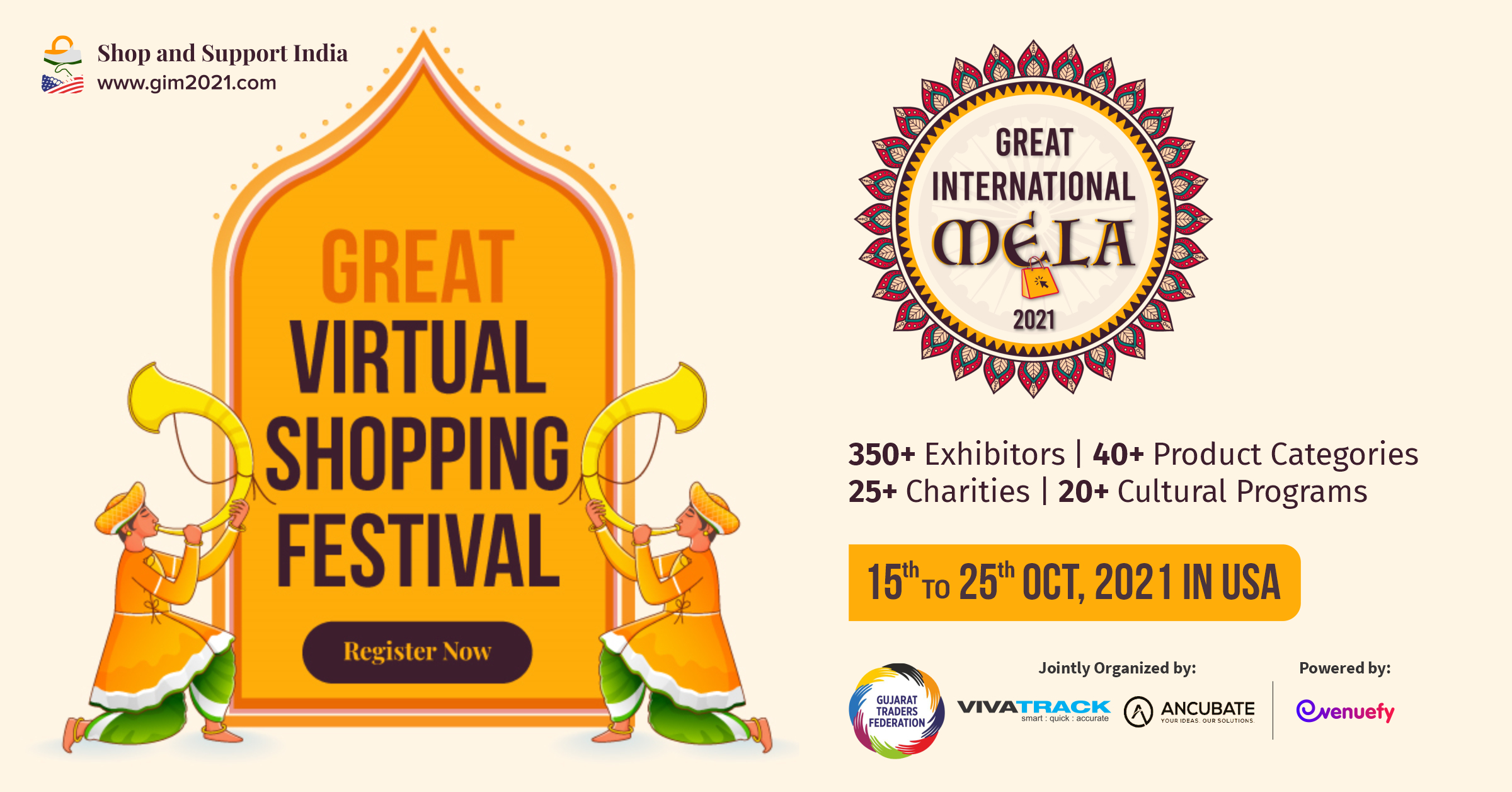 Great International Mela 2021 - Shop and Support India, Ahmedabad, Gujarat, India