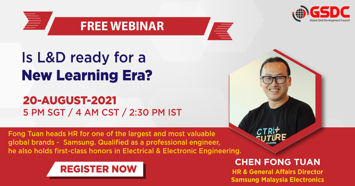 Webinar - Is L&d ready for a new learning era?, Singapore, Central, Singapore