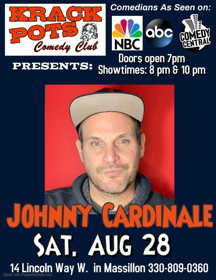 Comedian Johnny Cardinale, Massillon, Ohio, United States