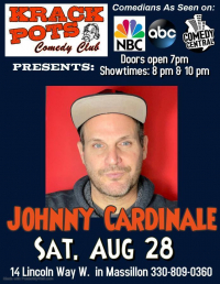 Comedian Johnny Cardinale