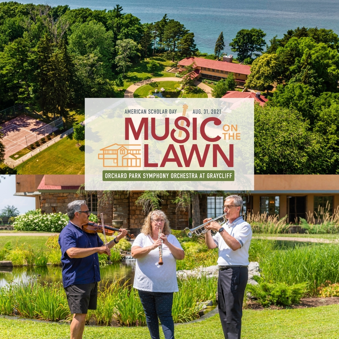 Music on the Lawn: Orchard Park Symphony Orchestra at Graycliff, Derby, New York, United States