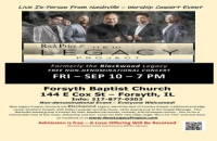 Free Concert with Nashville-based Quartet, New Legacy, at Forsyth Baptist CHurch