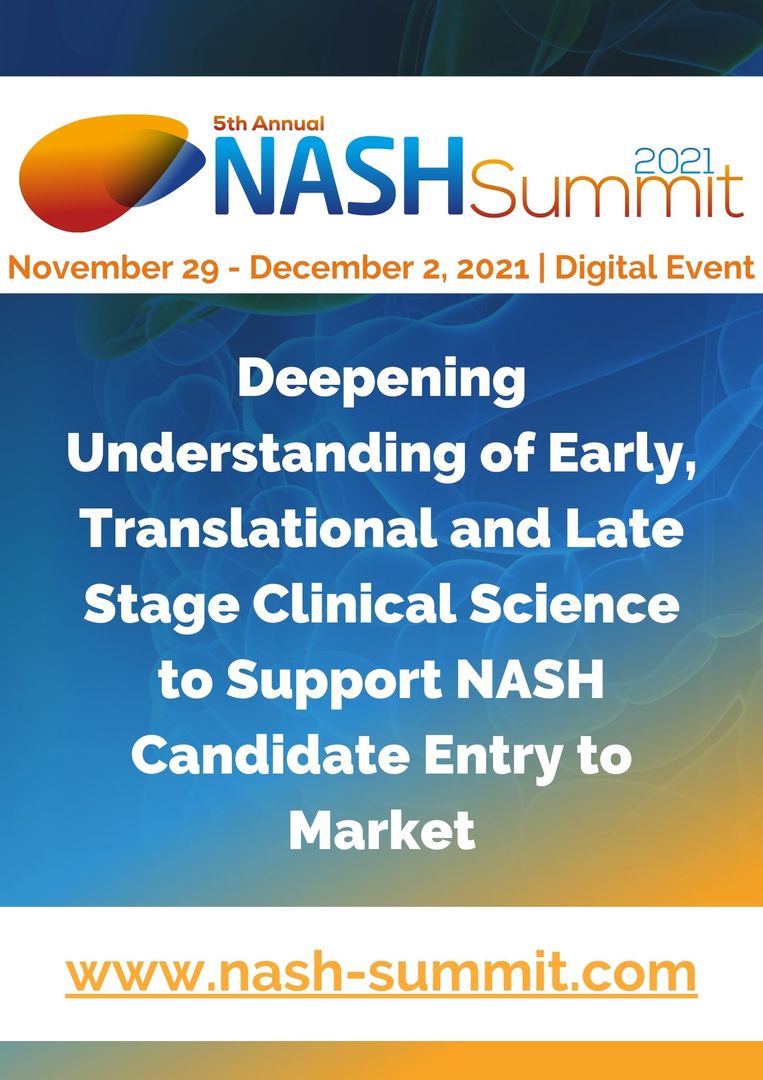 5th NASH Summit 2021, Online Event