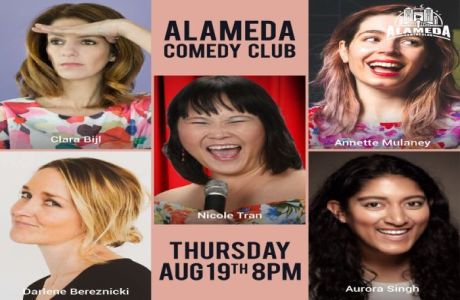 Bay Area Comedy Showcase at the Alameda Comedy Club, Online Event