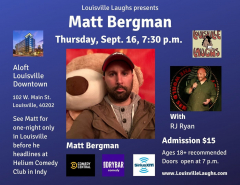 Matt Bergman at Aloft