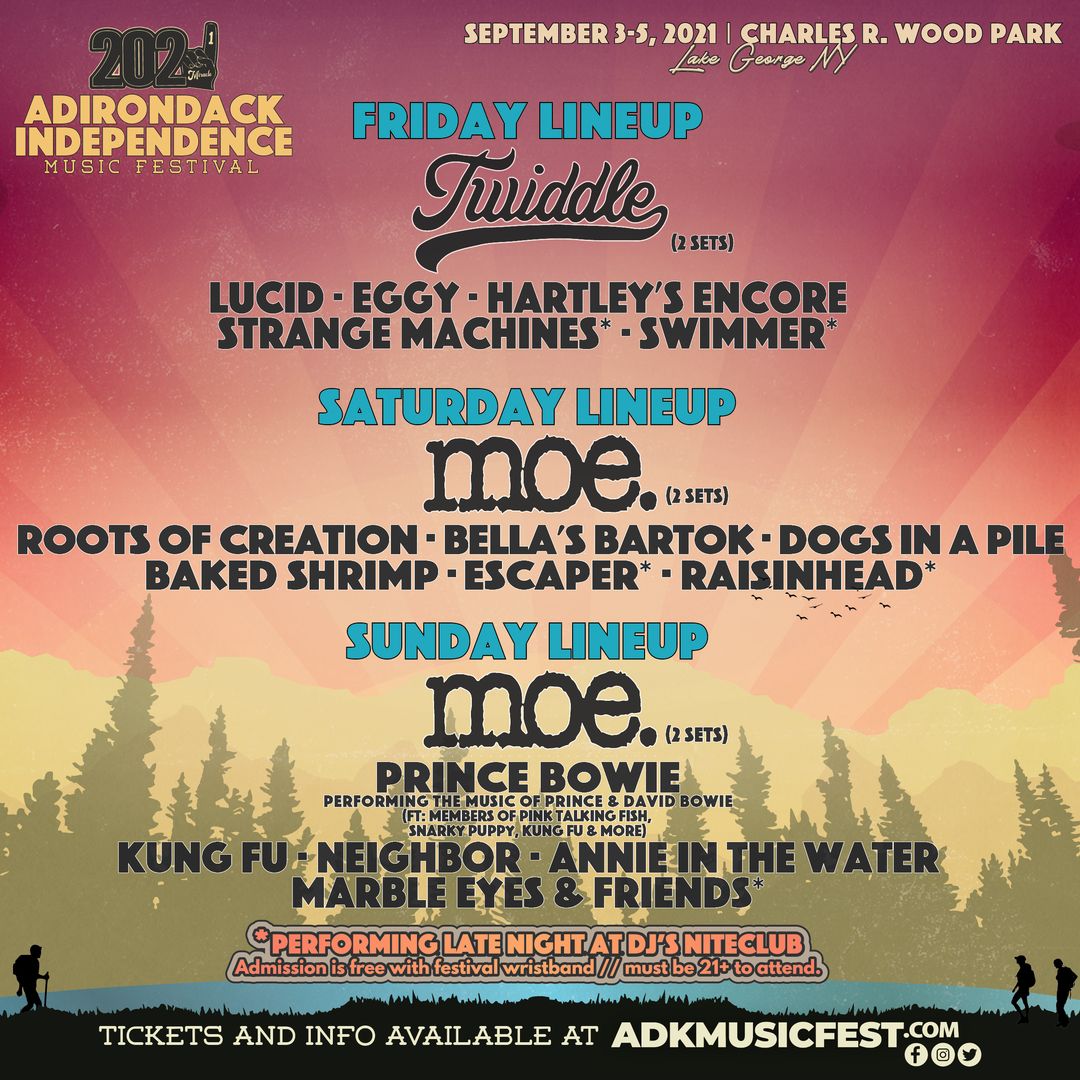 2021 Adirondack Independence Music Festival, Lake George, New York, United States