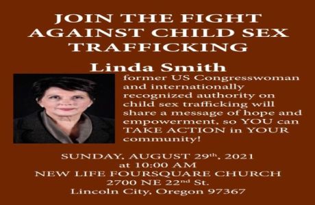 Join the Fight Against Child Sex Trafficking, Lincoln, Oregon, United States