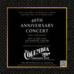 Columbia Community Band 40th Anniversary Concert