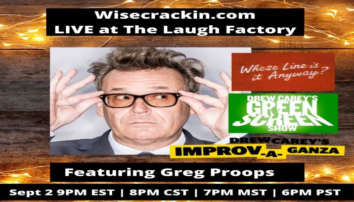 In person/Virtual Comedy w/ Greg Proops, Chicago, Illinois, United States