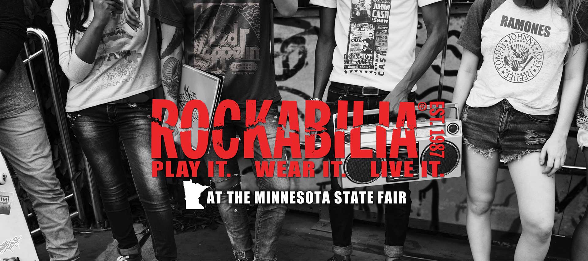 Rockabilia at the Minnesota State Fair, Saint Louis, Minnesota, United States