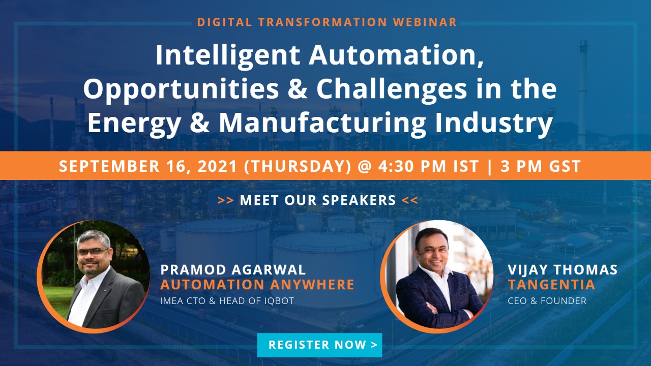 Energy and Manufacturing Webinar, Online Event