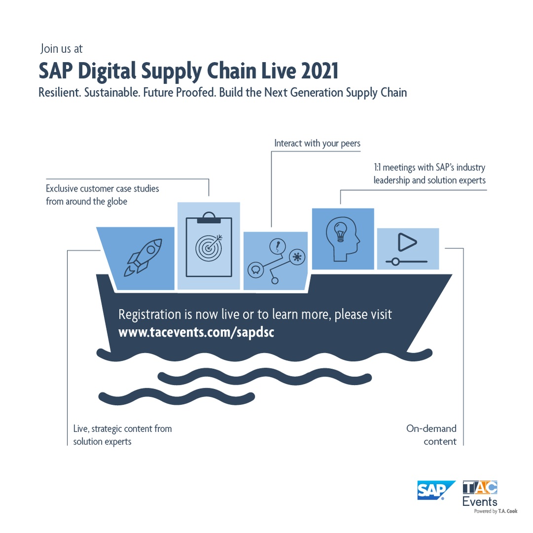 SAP Digital Supply Chain Live, Online Event