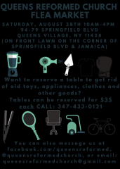 Queens Reformed Church Flea Market