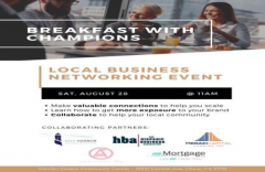 Breakfast With Champions: Local Networking Event