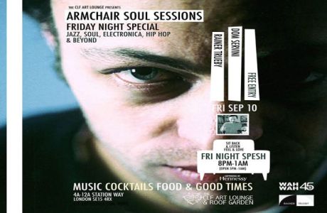 Armchair Soul Sessions Friday Night Special with Rainer Trueby x Dom Servini, London, England, United Kingdom