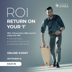 Premier EMBA Online Event North America, September 25
