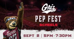Griz Pep Fest at SCHEELS
