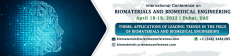 International conference on Biomaterials and Biomedical Engineering