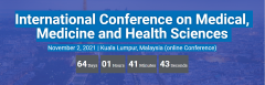 ICMMH- International Conference on Medical, Medicine and Health Sciences | Scopus &WoS Indexed
