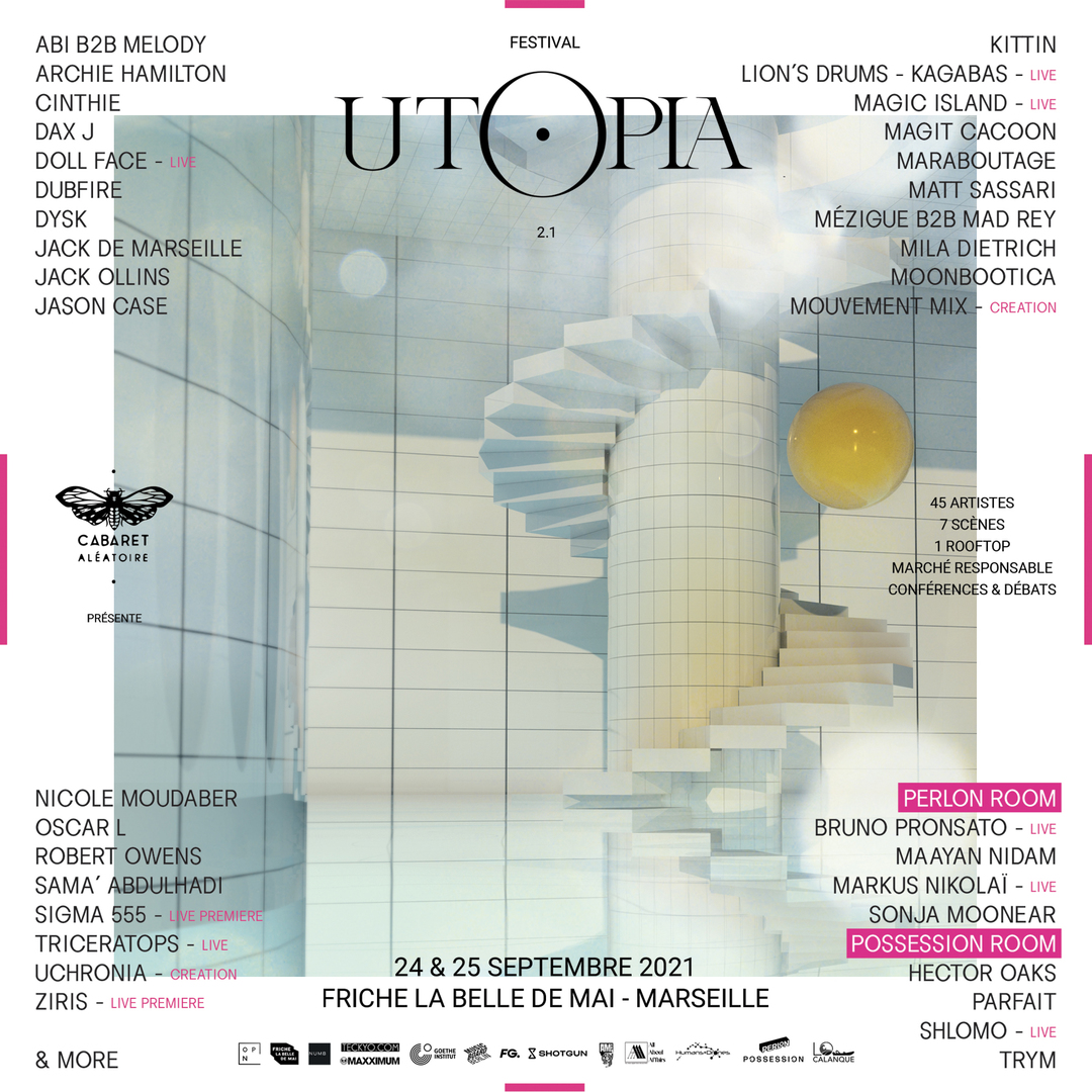 Utopia Festival 2021 September, Marseille, Côtes-d'Armor, France