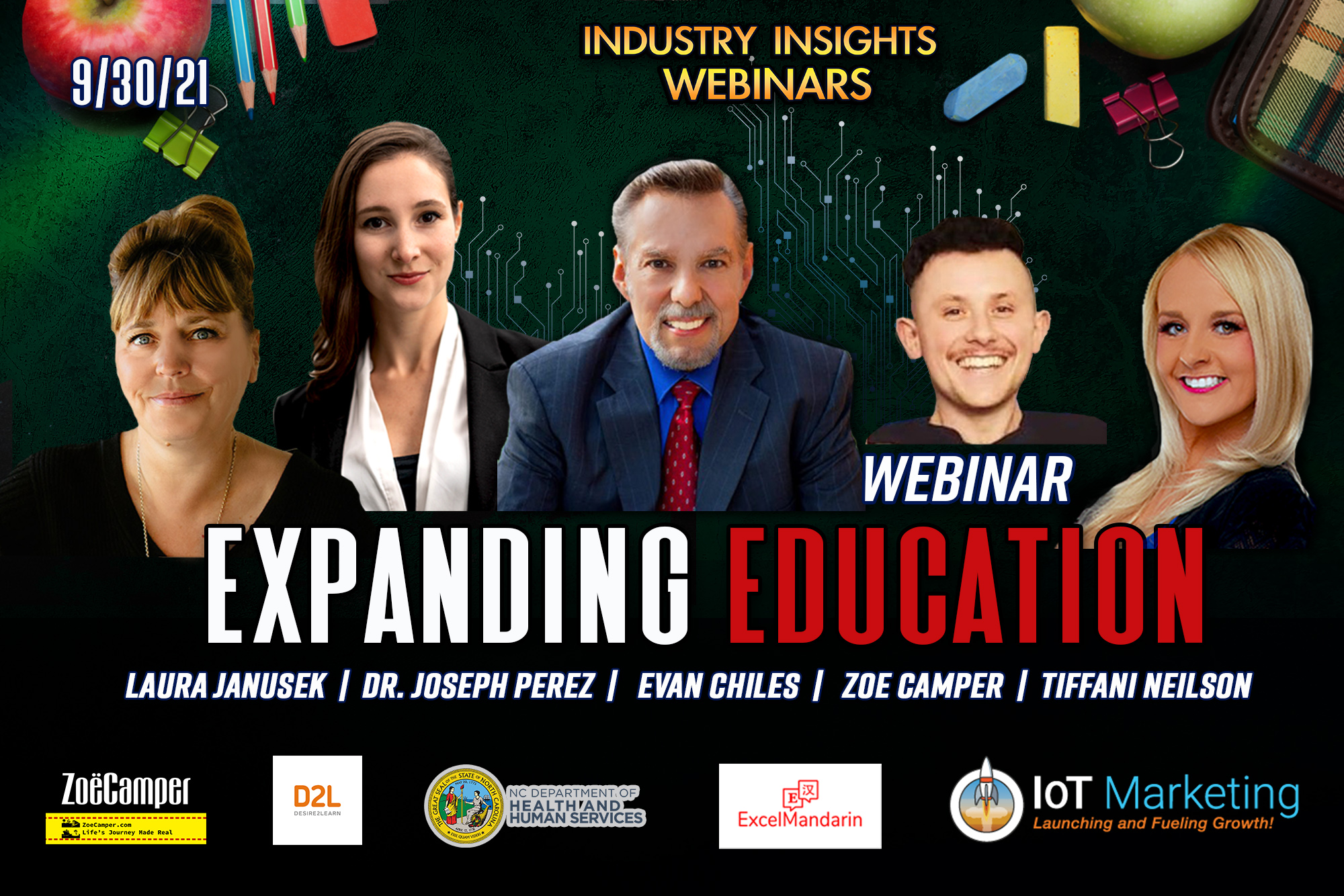 Expanding Education, Online Event