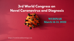 3rd World Congress on Novel Coronavirus and Diagnosis