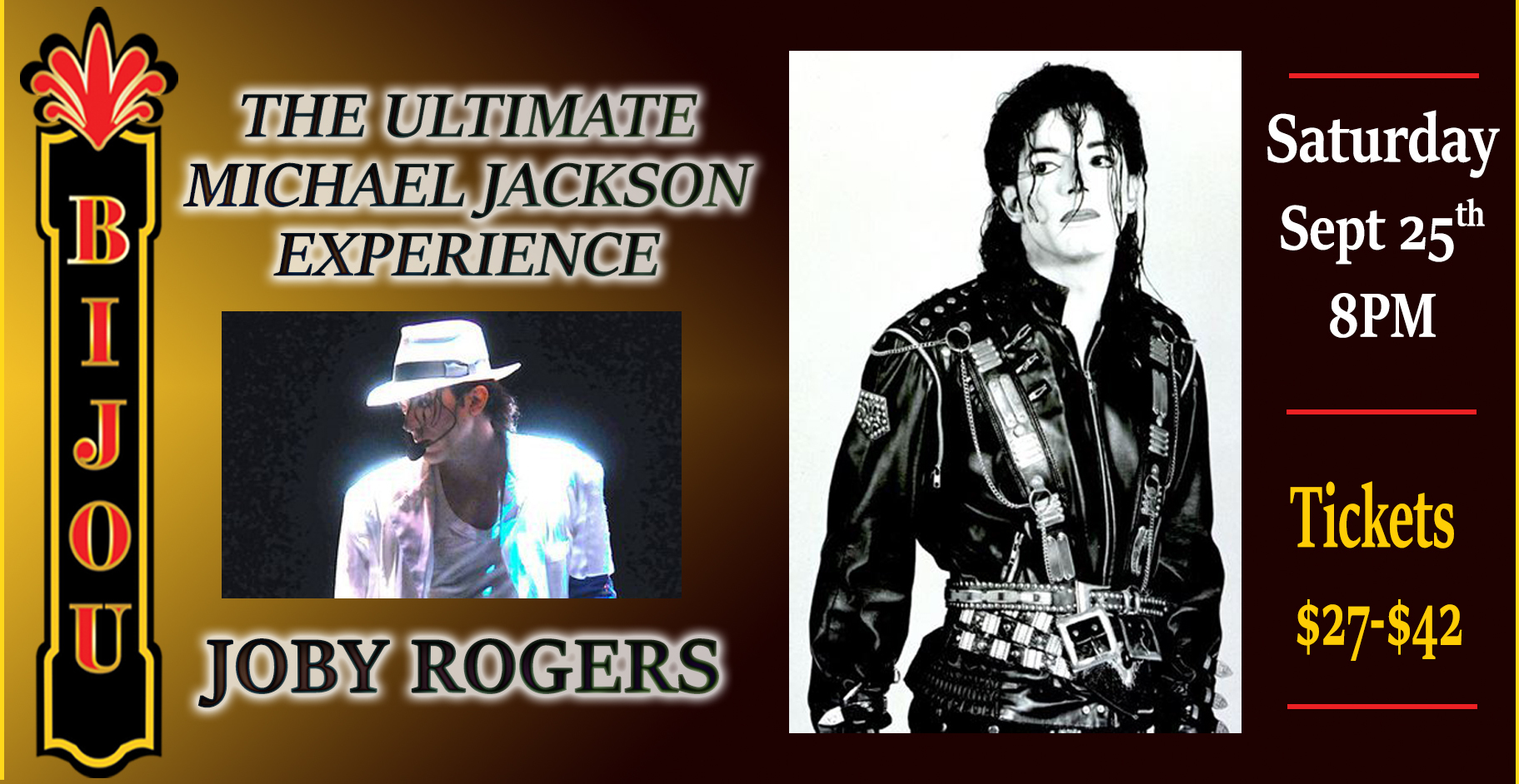 The Ultimate Michael Jackson Experience - Joby Rogers, Bridgeport, Connecticut, United States