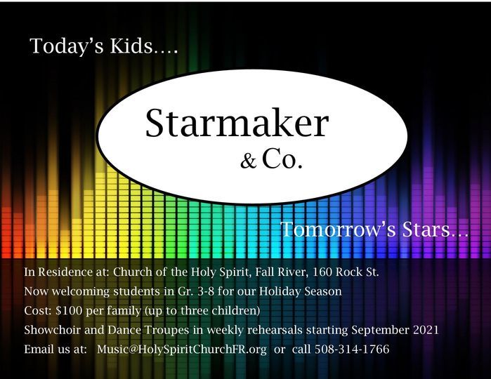 Starmaker and Co Launches in September, Fall River, Massachusetts, United States