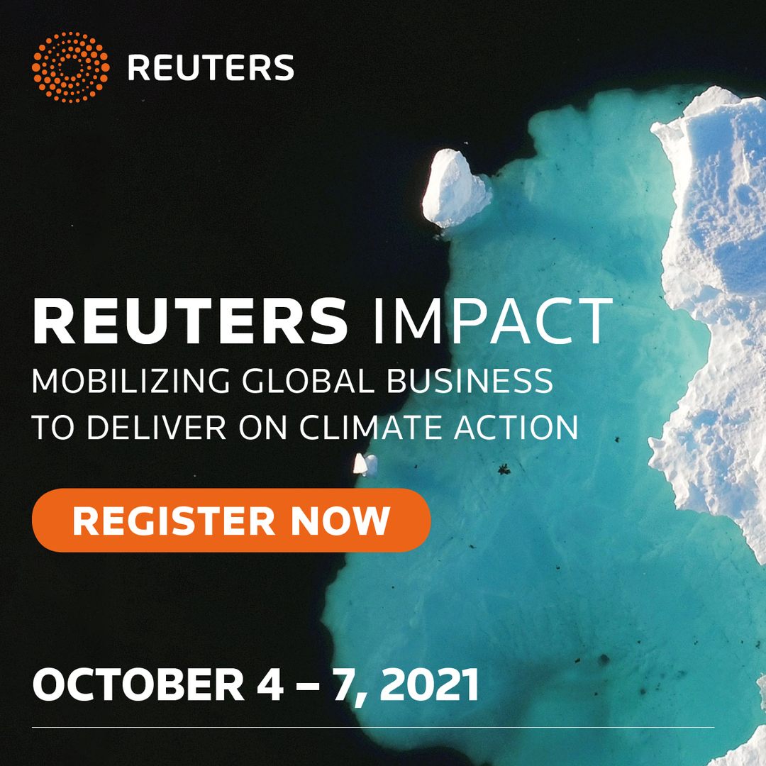 Reuters IMPACT Virtual Summit, October 4-7, 2021, Online Event