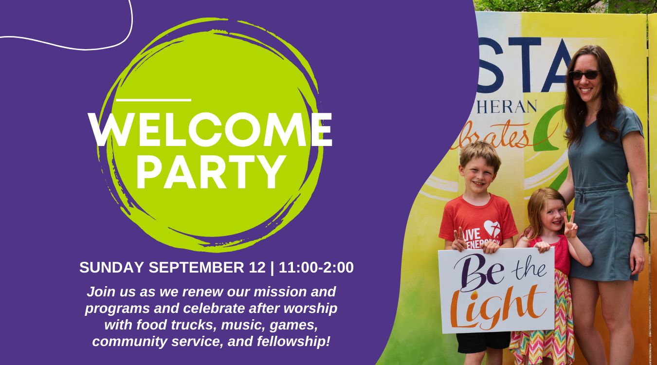 Vista Lutheran Welcome Party!, St. Louis Park, Minnesota, United States