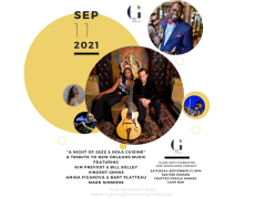 A Night of Jazz and NOLA Cuisine: A Tribute to New Orleans Music (September 11, 2021 Houston Texas)
