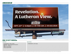 REVELATION - A Lutheran View. Begins Sept. 22nd at 6:30 pm!